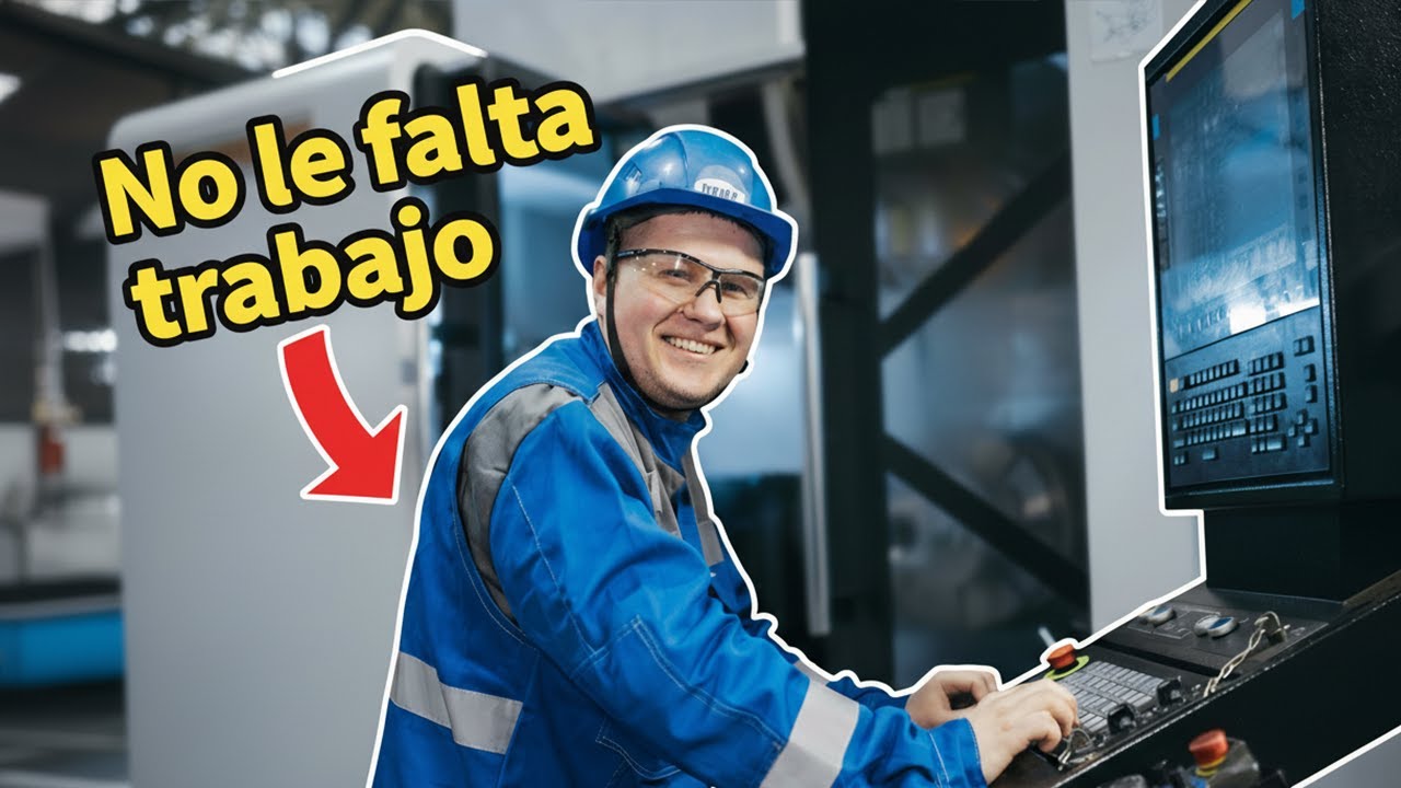 De estudiante a Técnico CNC: Una profesión con mucho trabajo (Bien pagado 💵)
