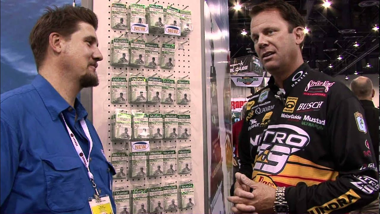 Kevin Van Dam on Mustad's expanded KVD Elite Treble Hook line