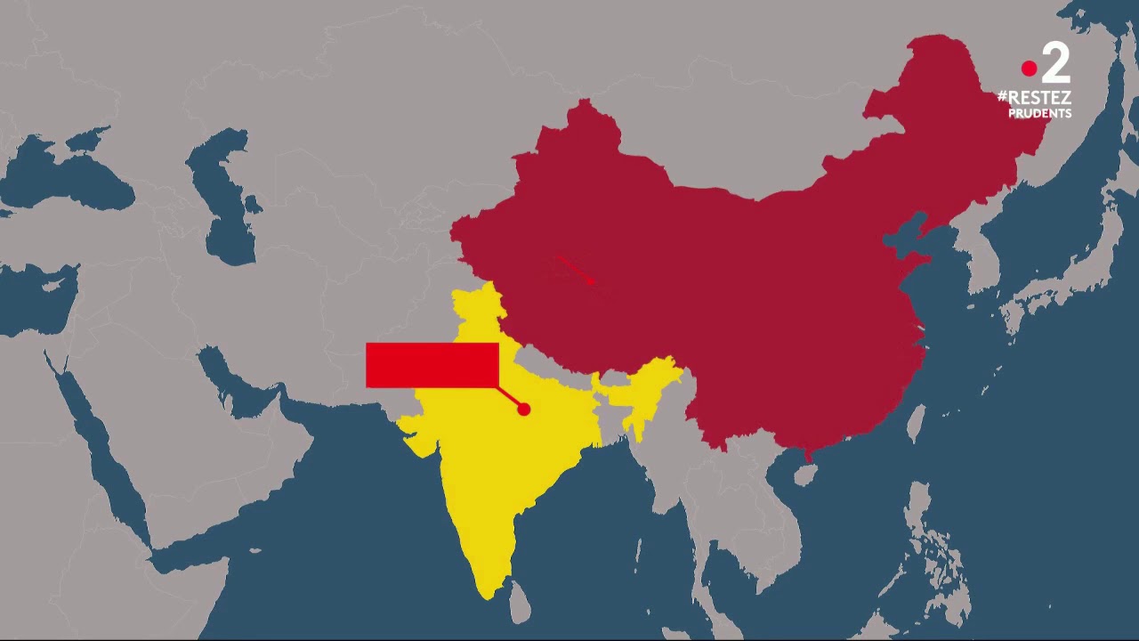 Conflits : Incidents entre des soldats indiens et chinois