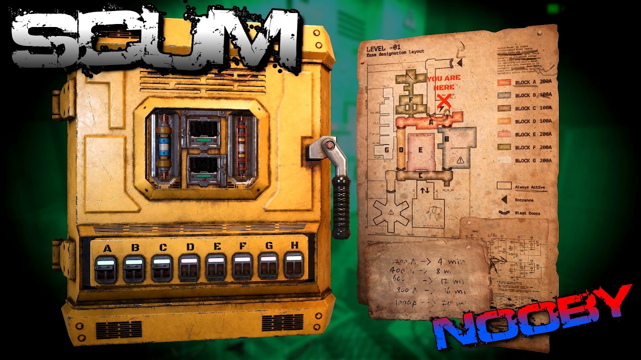 Lets try a Abandoned Bunker BlacKBox server - scum 1.2 Survival Game
