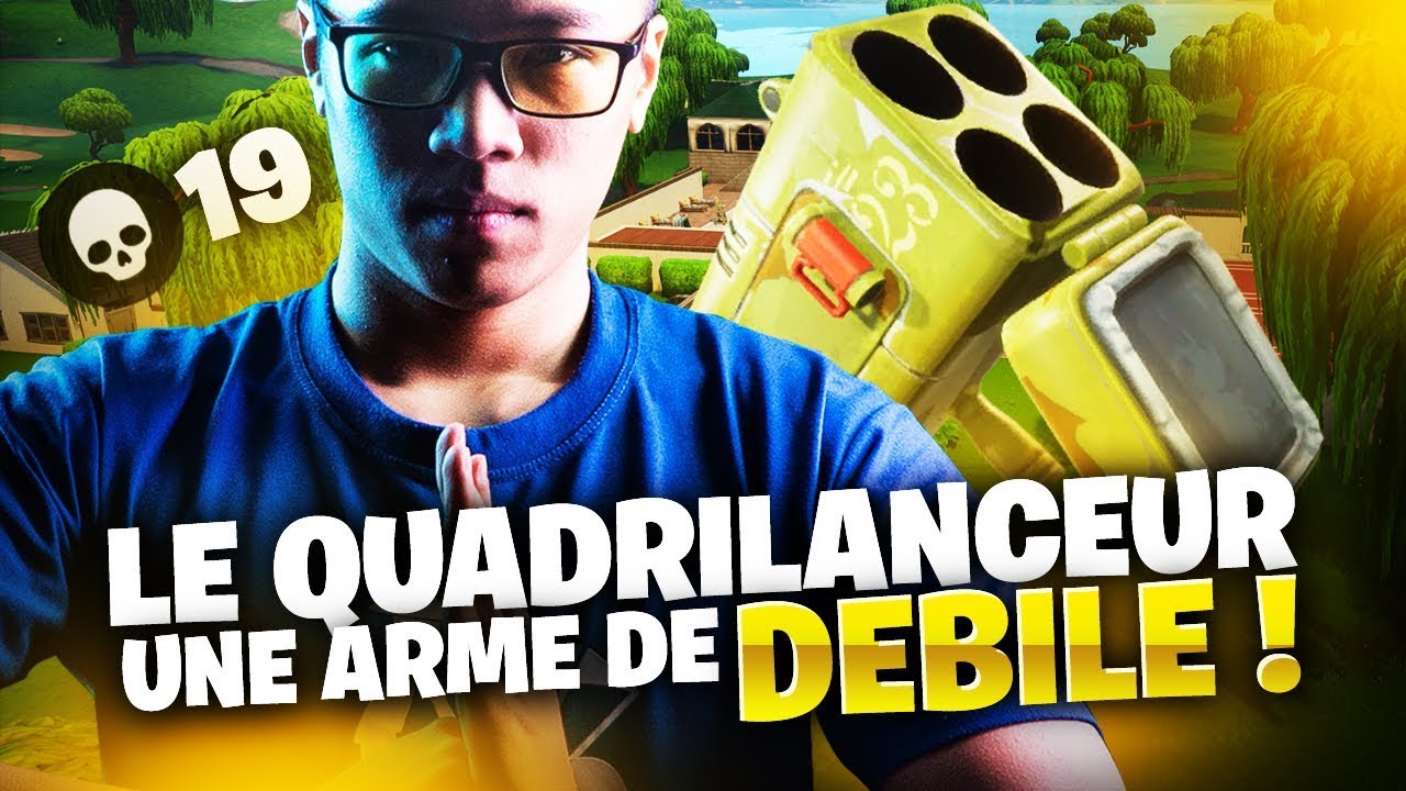 LE QUADRILANCEUR = UNE ARME DE DEBILE !  19 KILLS DUO - KINSTAAR GAMEPLAY