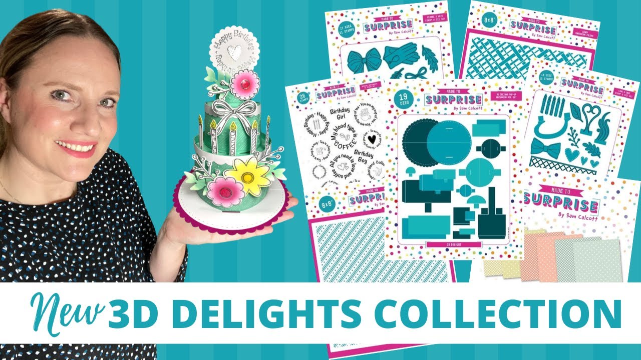 Launching my NEW 3D DELIGHTS Collection!