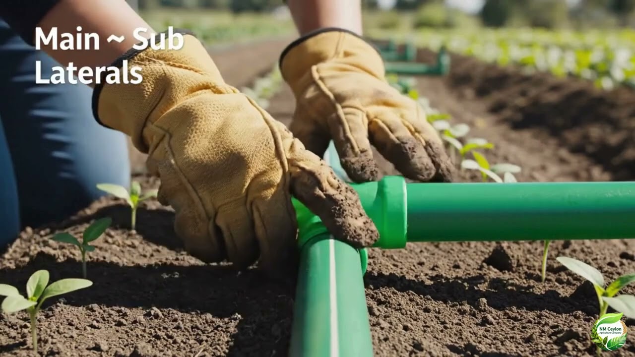 Drip Irrigation : Grow More with Less.