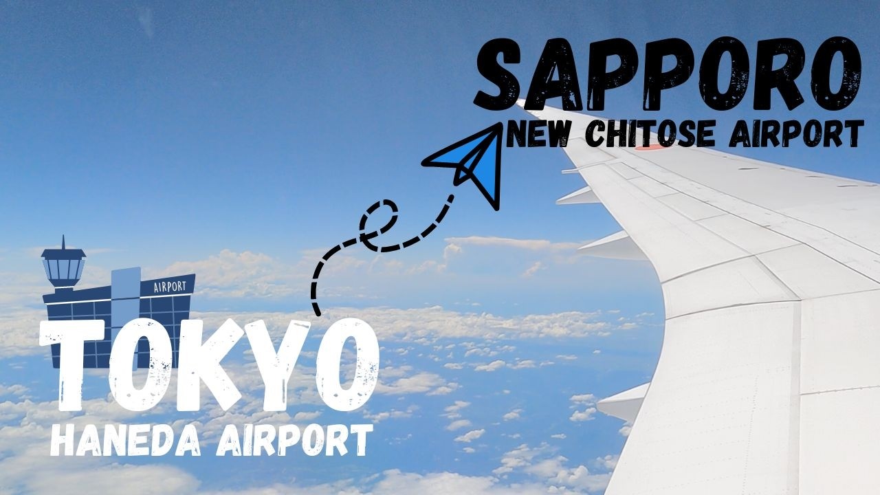 [4K] Flight Tokyo Haneda -  Sapporo New Chitose