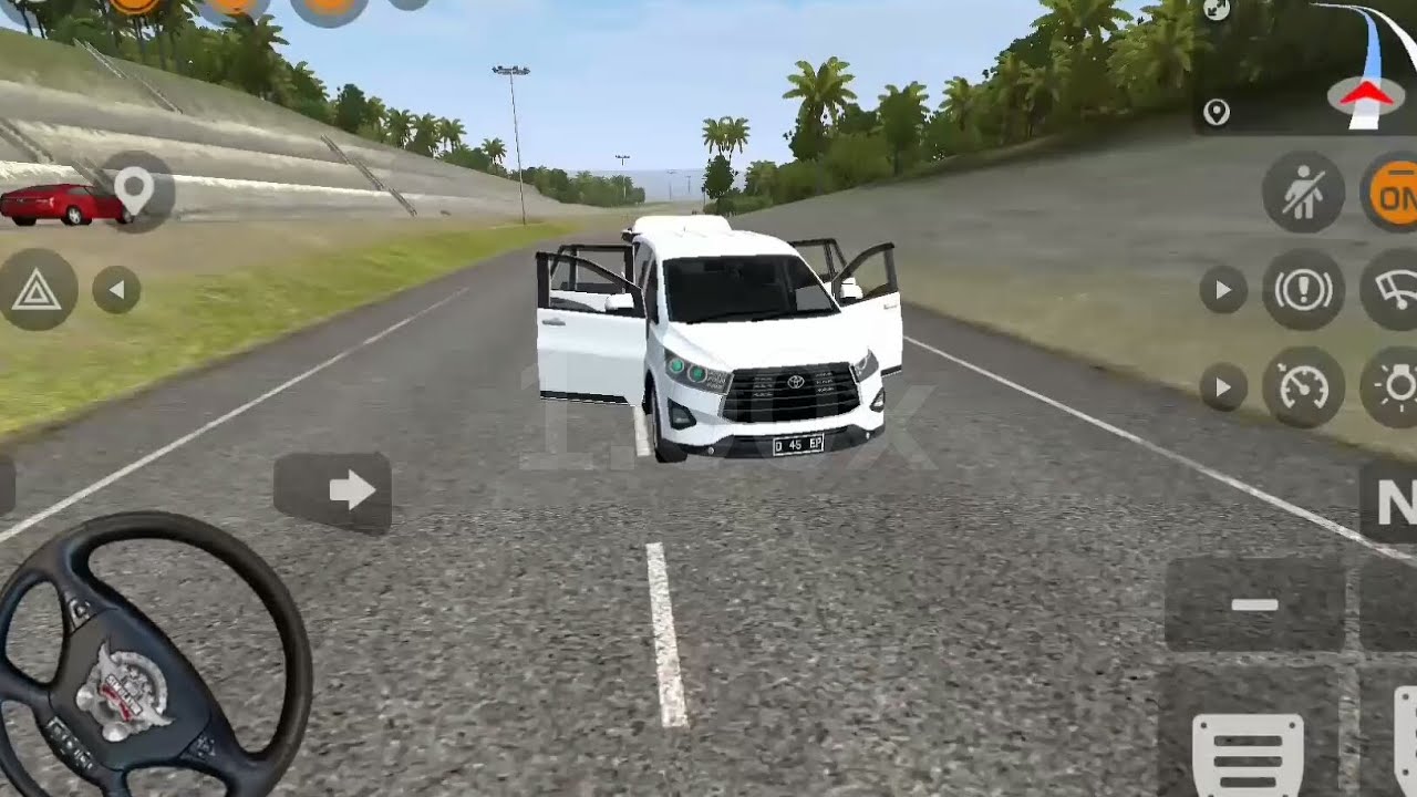 😈 New innova crysta drive on road attitude 😈 | bus simulator Indonesia |
