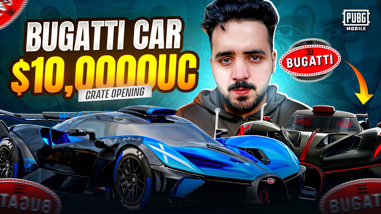 100000 UC 😱 BEST LUCK EVER IN BUGATTI BOLIDE SPIN | WHY JUTT PUBG MOBILE