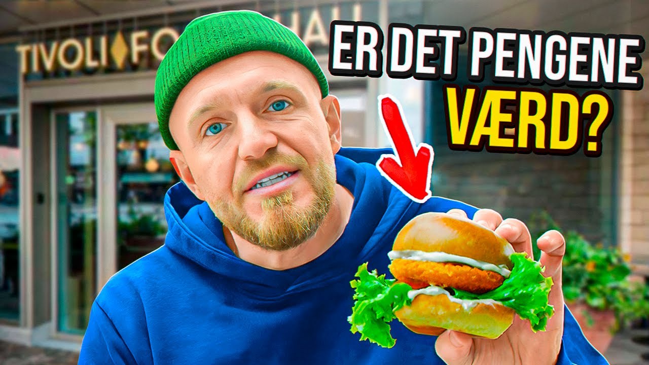 Tester ALT mad du kan få i Tivoli Food Hall!