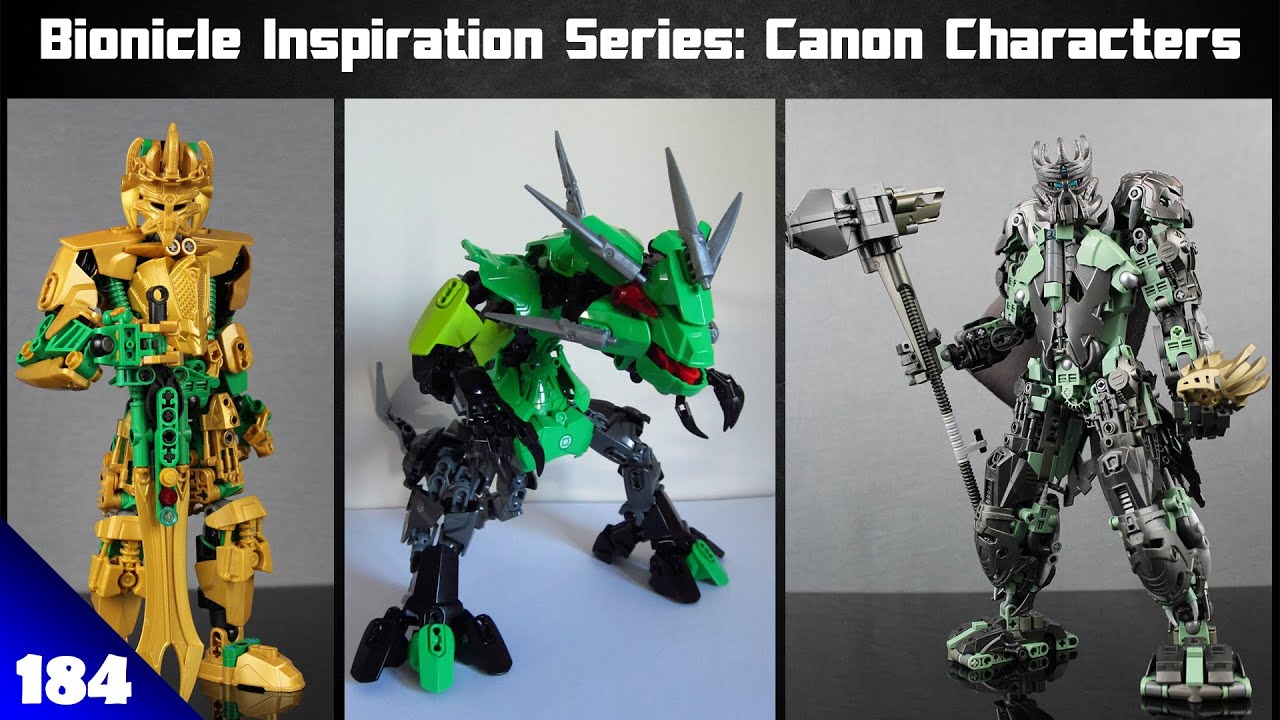 Bionicle Inspiration Series Ep 184 Canon Characters