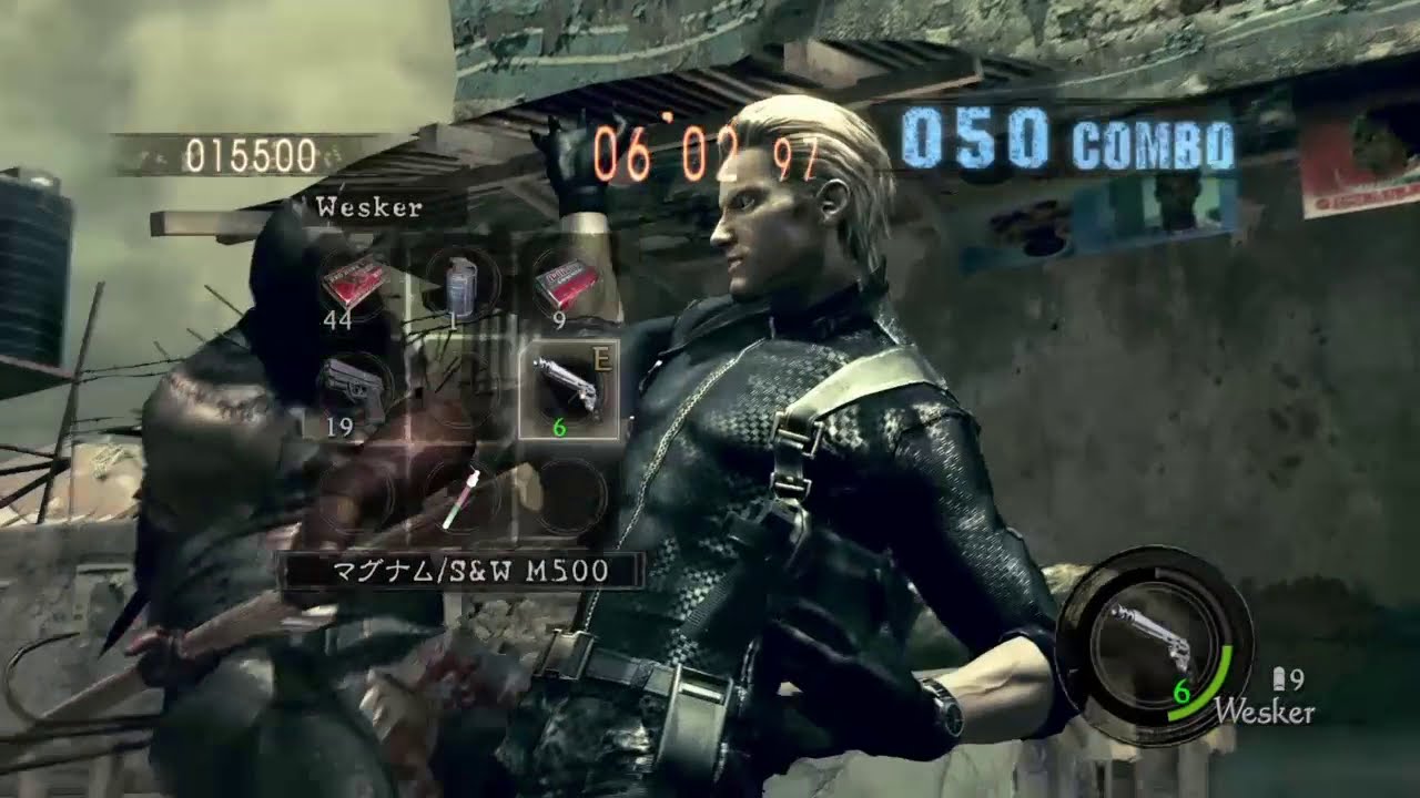 【バイオハザード5】マーセナリーズ　SOLO ウェスカー