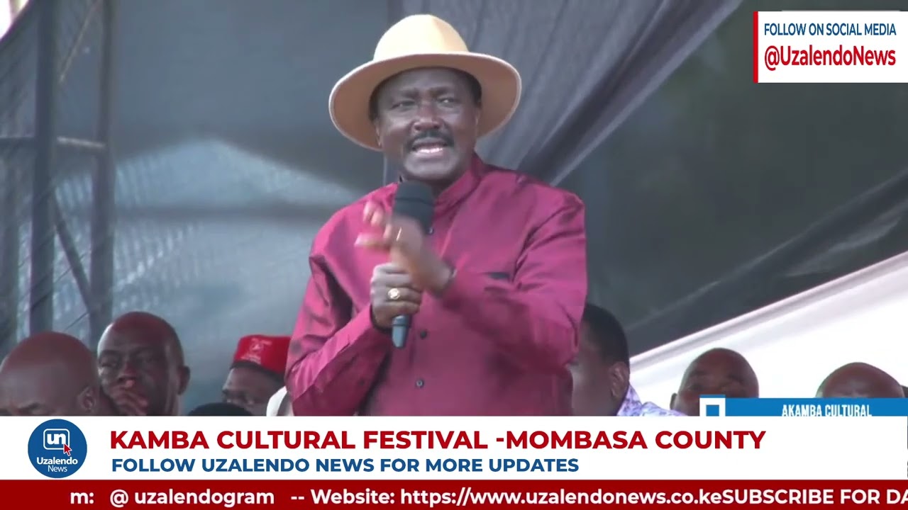 '2027 Nitakupeleka Nyumbani!' Kalonzo Musyoka Fires At President Ruto In Mombasa
