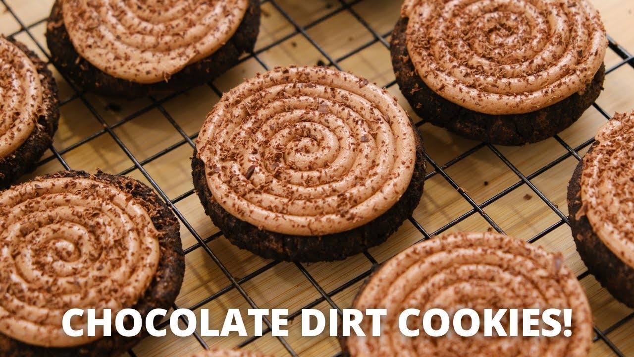 CHOCOLATE DIRT COOKIES!