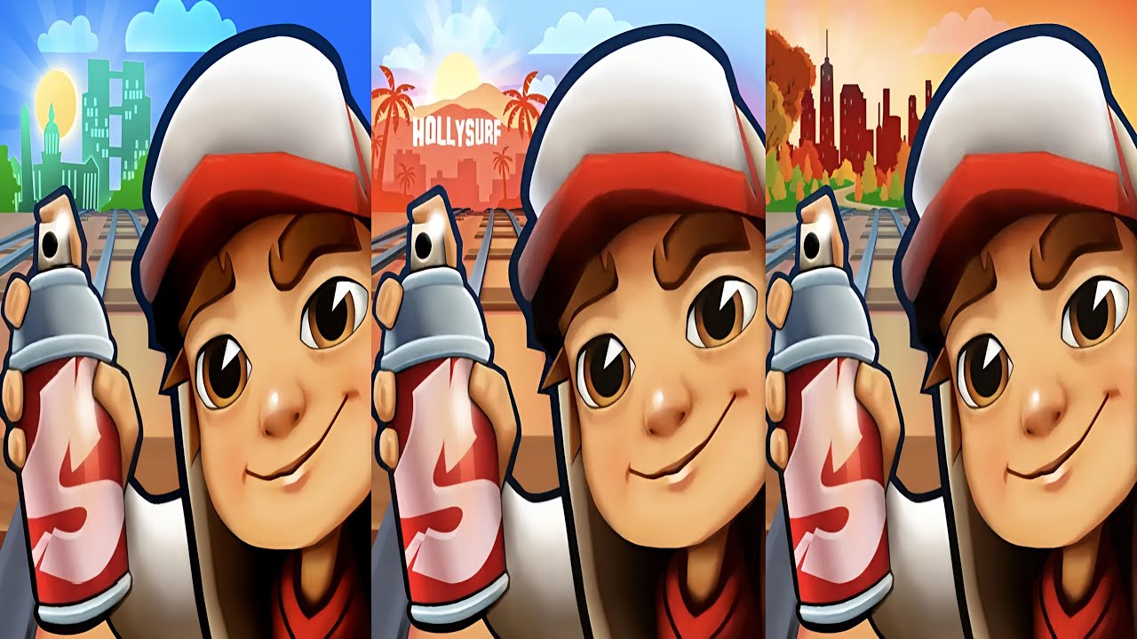 Subway Surfers : Buenos Aires 2023 🆚 Hollywood 2024 🆚 Vancouver 2024