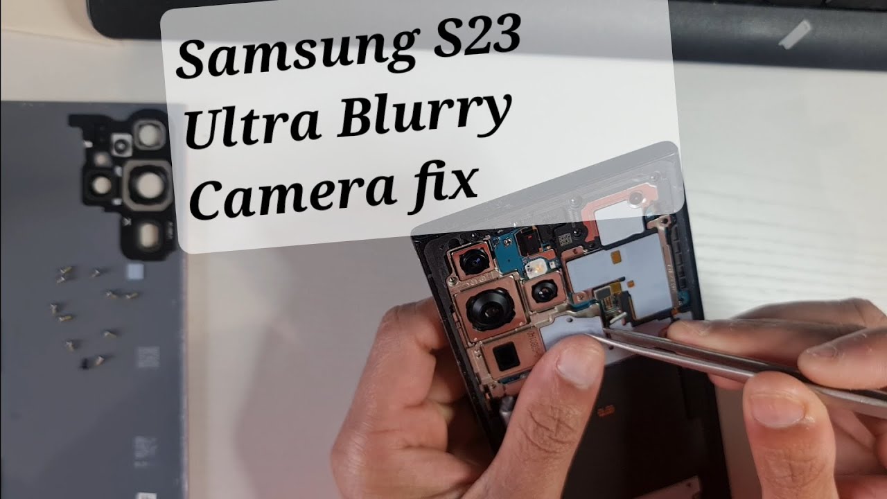 Исправление размытости изображения на Samsung S23