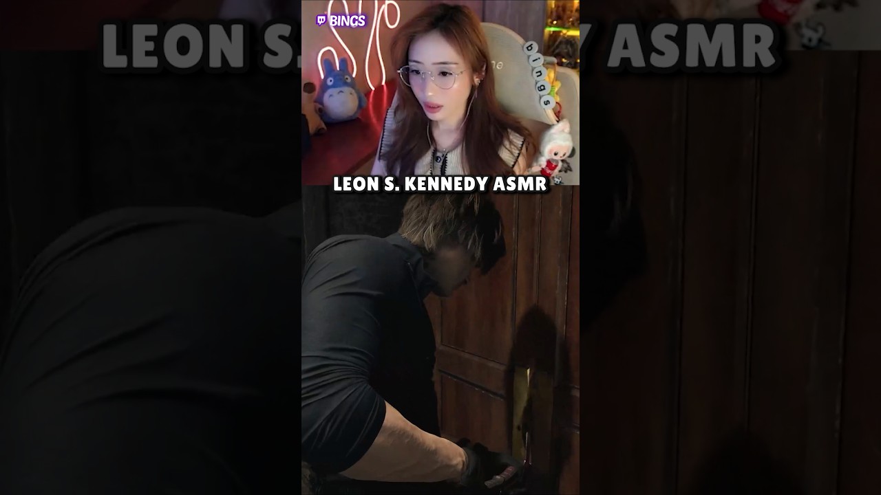 ЛЕОН КЕННЕДИ ASMR 😌 Музыка для моих ушей #leonkennedy #residentevilrequiem