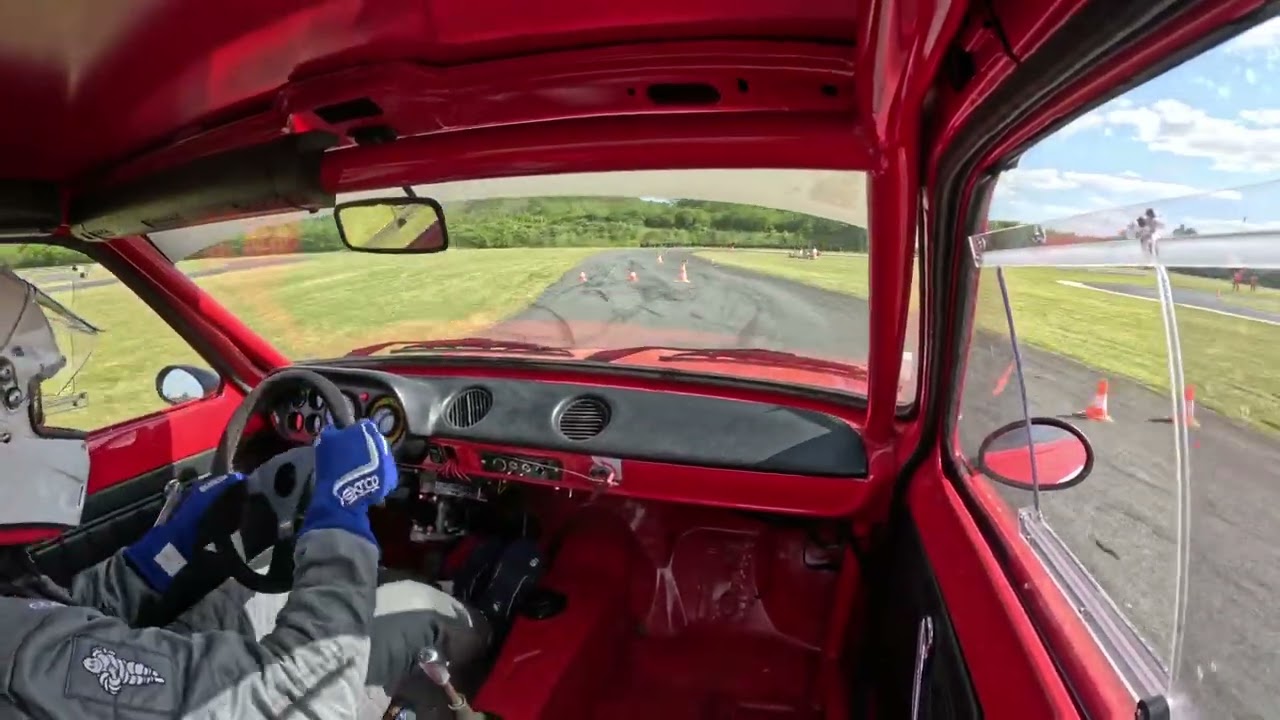 Slalom  Saint-Genis-de-Saintonge 2024 - Ford Escort mk1 RS2000