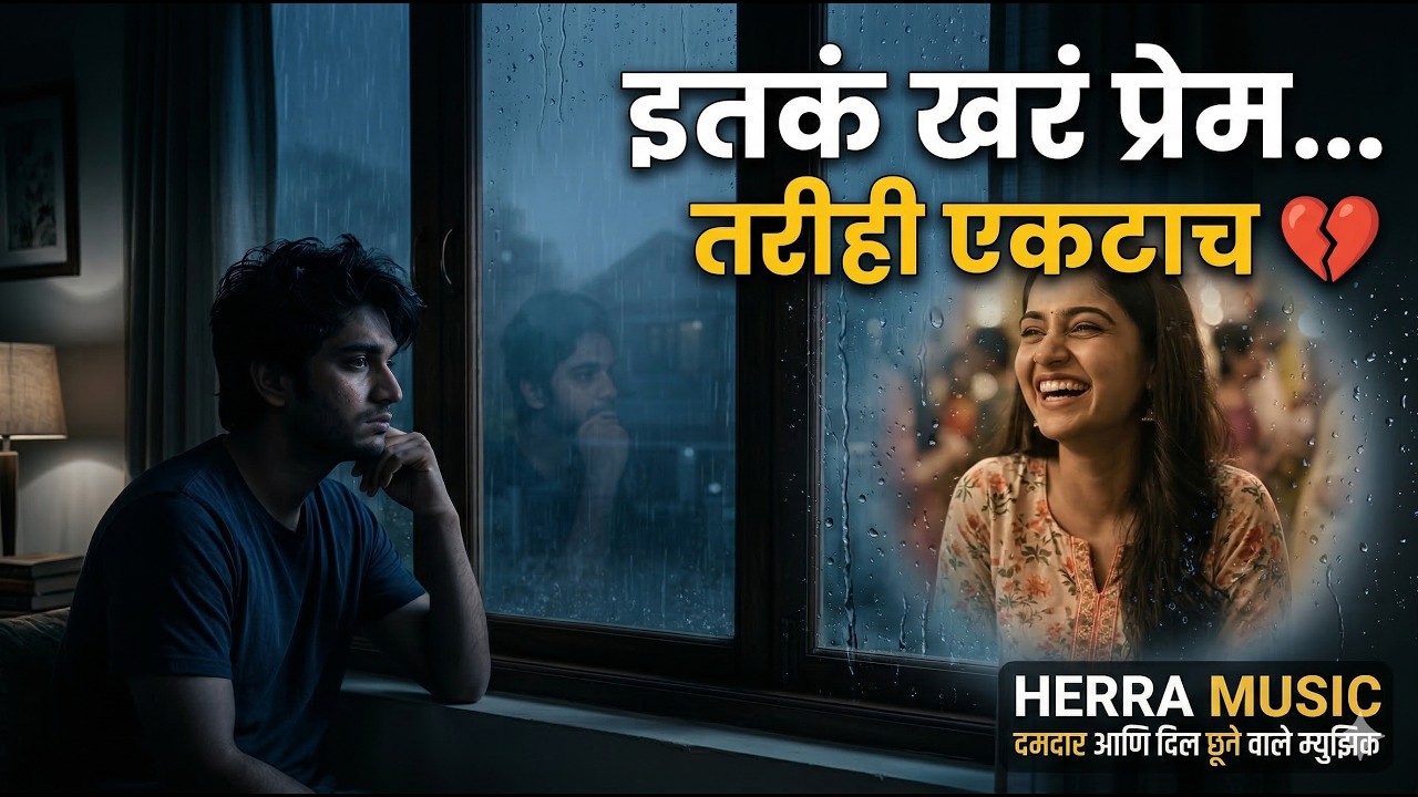 तिच्या मनाच्या जरा… पलीकडे राहतो मी | One Sided Love Marathi Song | New 2026