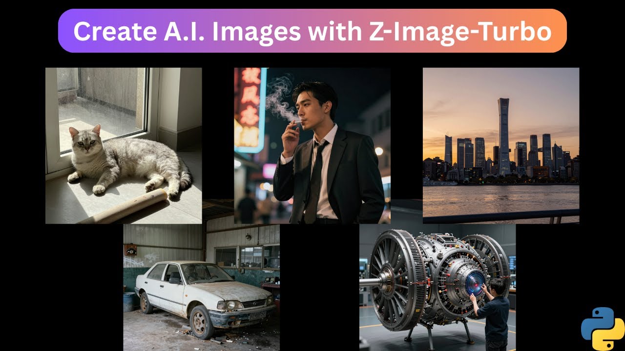 Create A.I. Images with Z-Image-Turbo Locally using Python