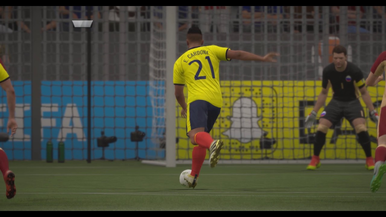 Fifa 17 - Russia 2 - 0 Colombia - Final 16 Match