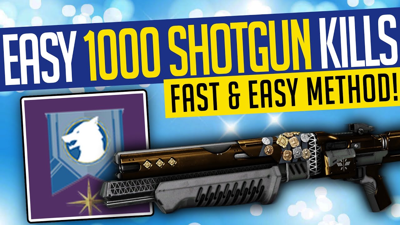 Destiny 2 | EASY 1000 SHOTGUN KILLS! Felwinters Lie Quest FAST & EASY!