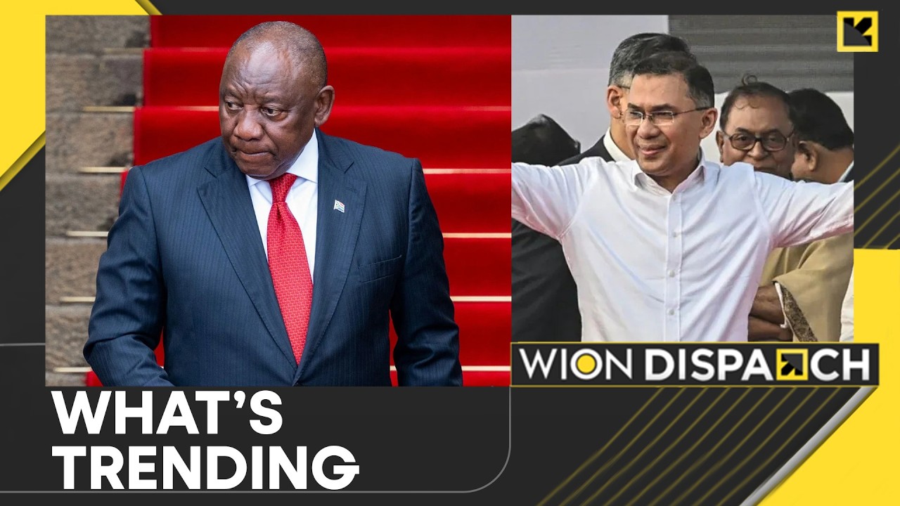 Tarique Rehman Meets Jamaat Chief | Ramaphosa Calls For African Nations To Unite | WION Trending