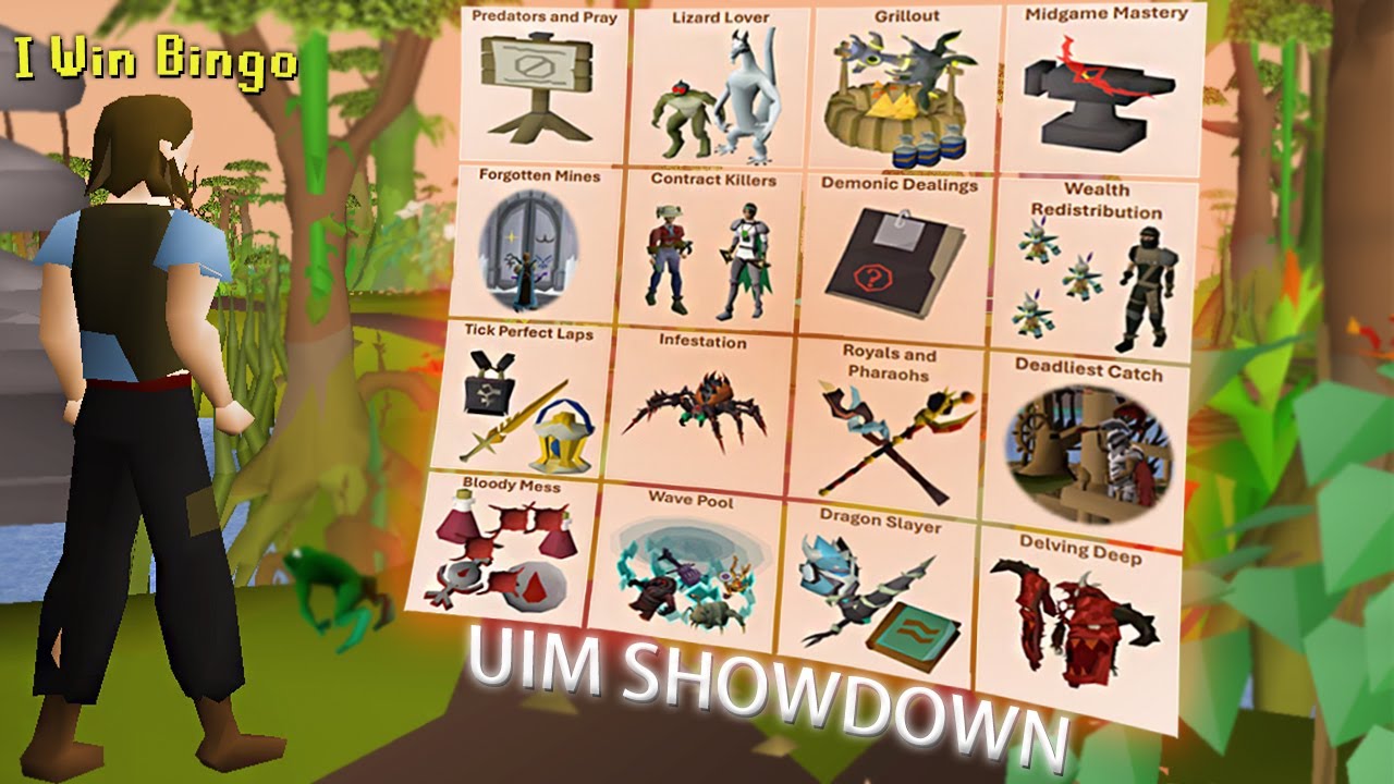 UIM Bingo makes OSRS Dangerously Addicting