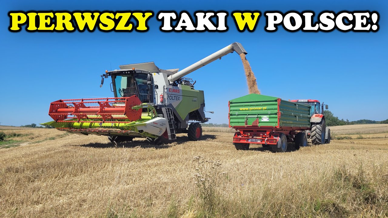 🇵🇱|4K|PIERWSZY TAKI W POLSCE⭐NOWY NABTEK?!⭐CLAAS EVION 430⭐ŻNIWA NA BOGATO⭐2 x ZETOR⭐2 x PRONAR⭐