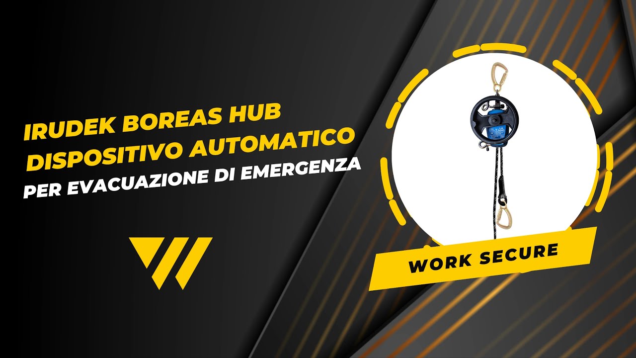 Irudek Boreas Hub è il nuovo dispositivo automatico compatto per l'evacuazione di emergenza in quota