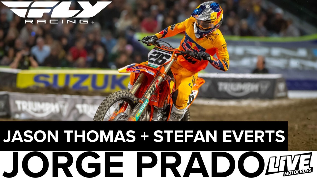 Джейсон Томас и Стефан Эвертс о впечатляющих результатах Prado в суперкроссе на KTM.