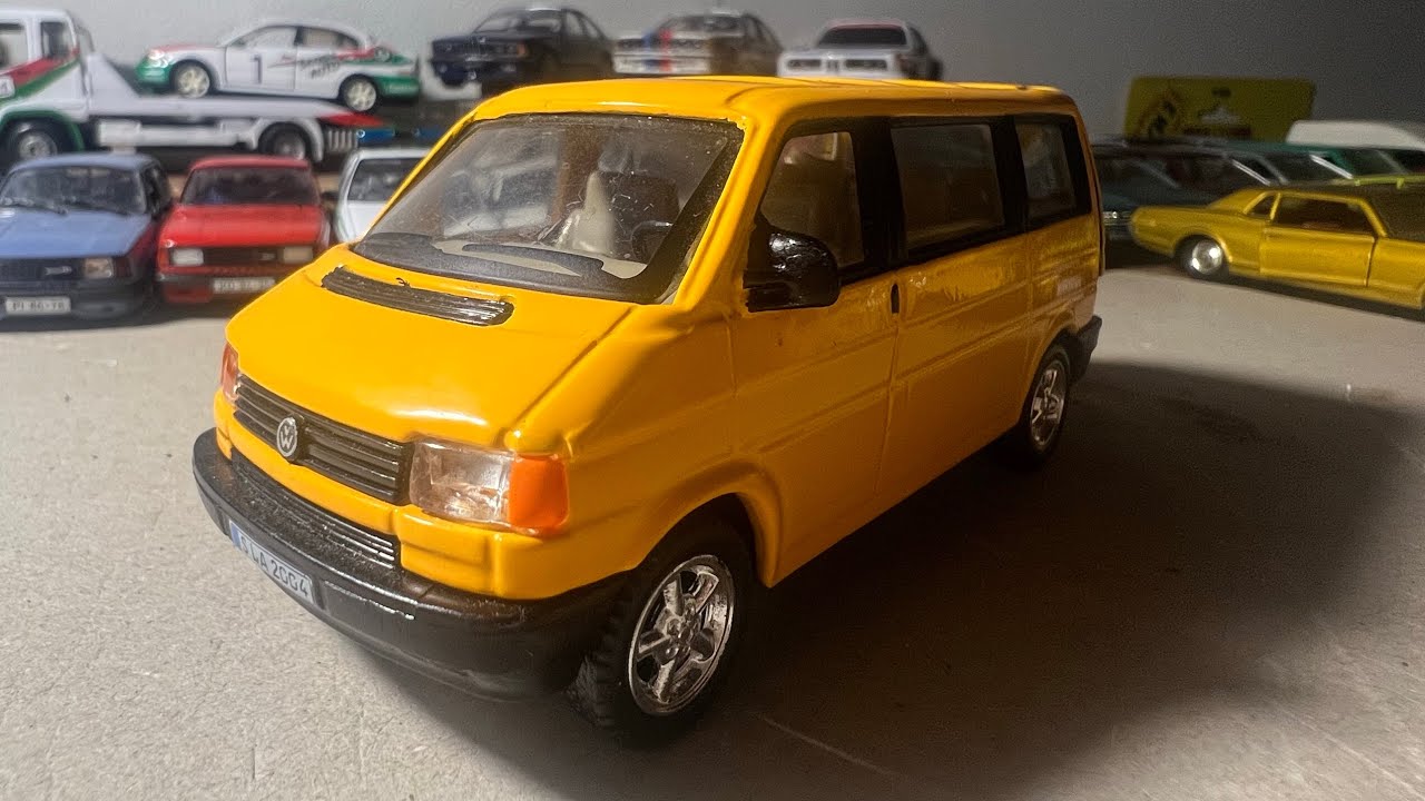 Vw t4 Cararama 1/43. YELLOW EDITION
