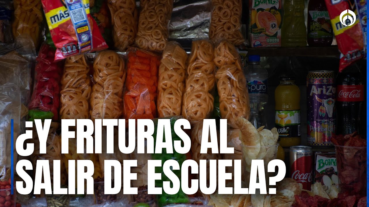 Tienditas en el recreo ya no les venderán comida chatarra a los niños