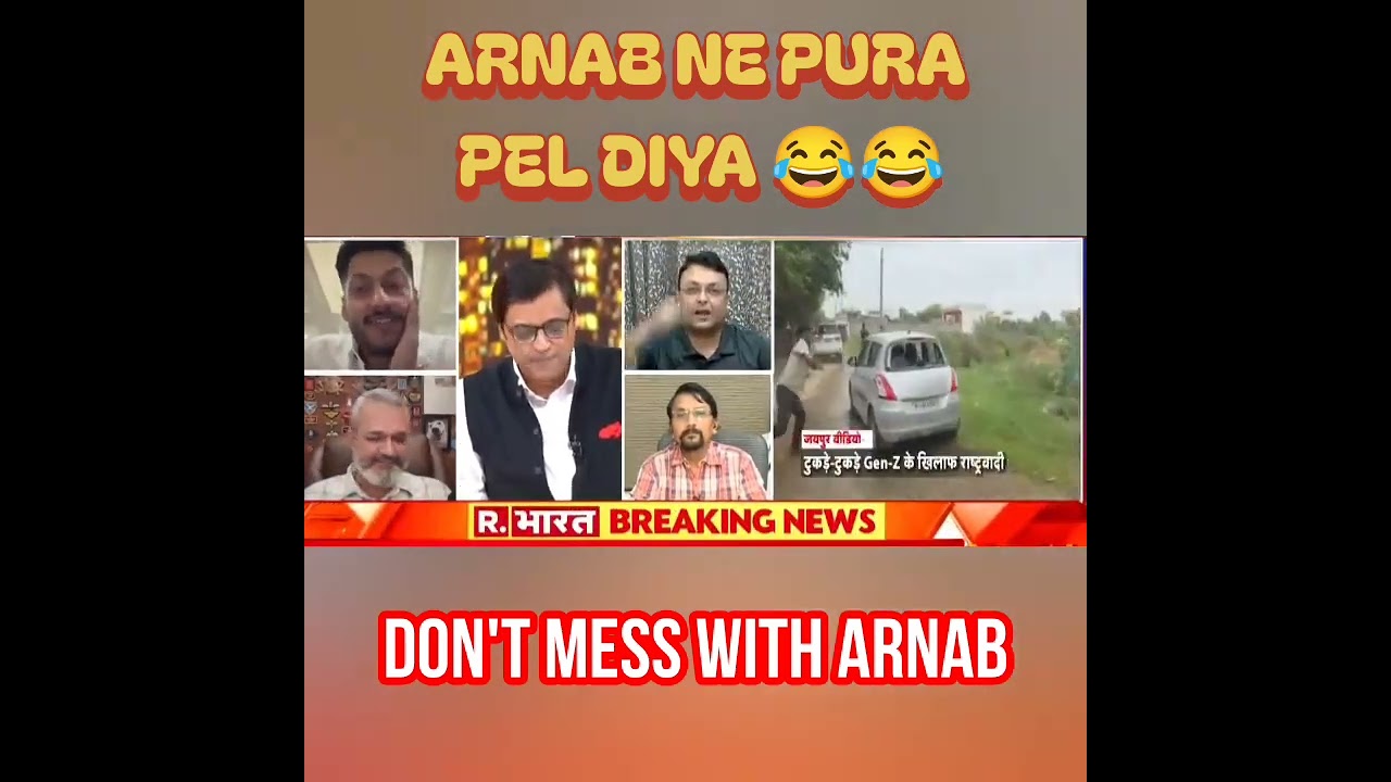 Arnab Goswami on fire #arnab #republic #politicaldebate
