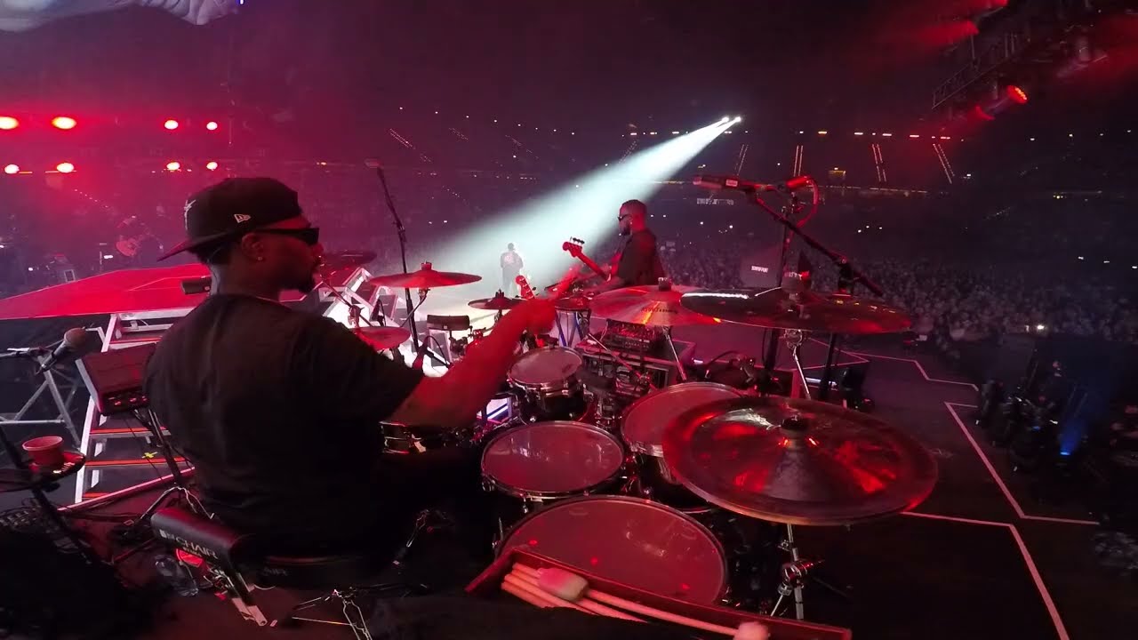 Jason Derulo Drum Cam Of James Agnew