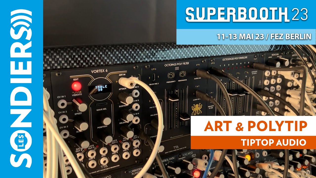 Cette innovation de TIPTOP AUDIO va tout changer : ART & POLYTIP (8 voies sur un seul c&acirc;ble)