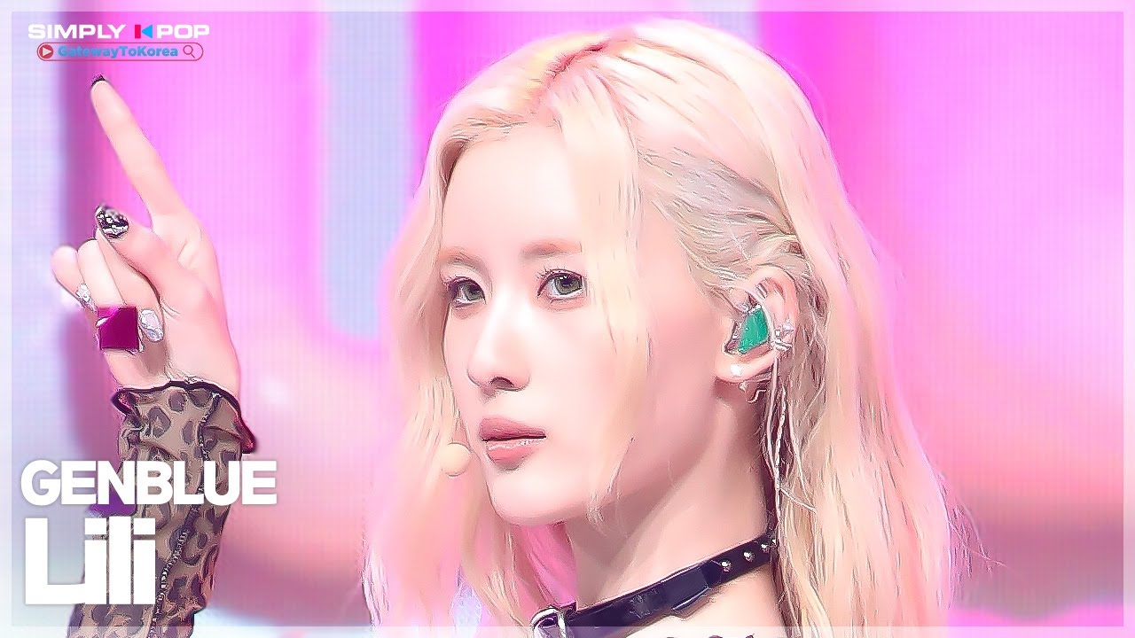 [플리캠 4K] GENBLUE LILI 'ACT LIKE THAT' (젠블루 리리 직캠) l Simply K-Pop GateWayToKorea