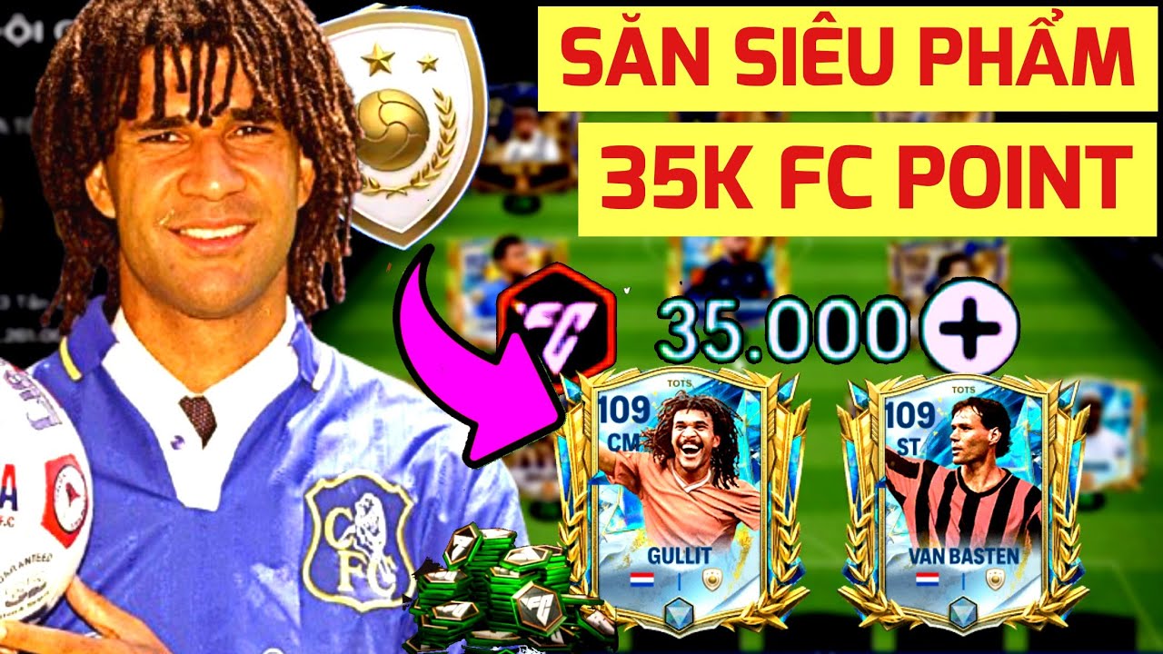 🔥 MỞ FULL PACK VỚI 35.000 FC POINT | SĂN GULLIT NÂNG CẤP ĐỘI HÌNH 4-3-3 TẤN CÔNG TOTS FC MOBILE
