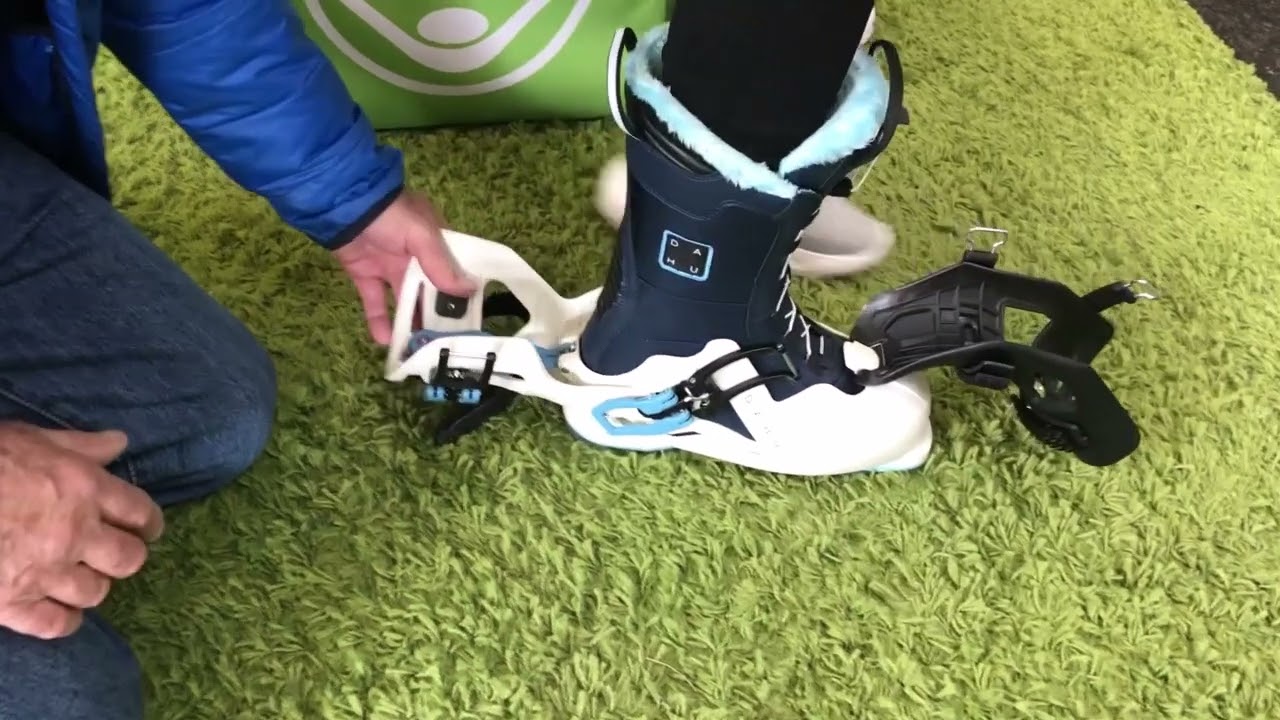 How to take off your Dahu Boot (German) So ziehen Sie Ihren Dahu-Stiefel aus