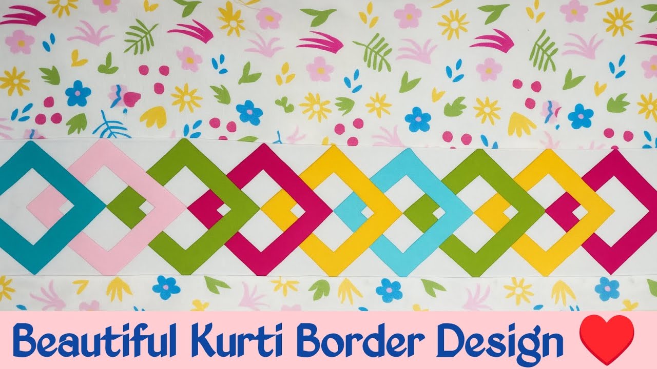 Amazing and Interesting Kurti Border Design For Latest Design 🔷 @Royalinstyleboutique