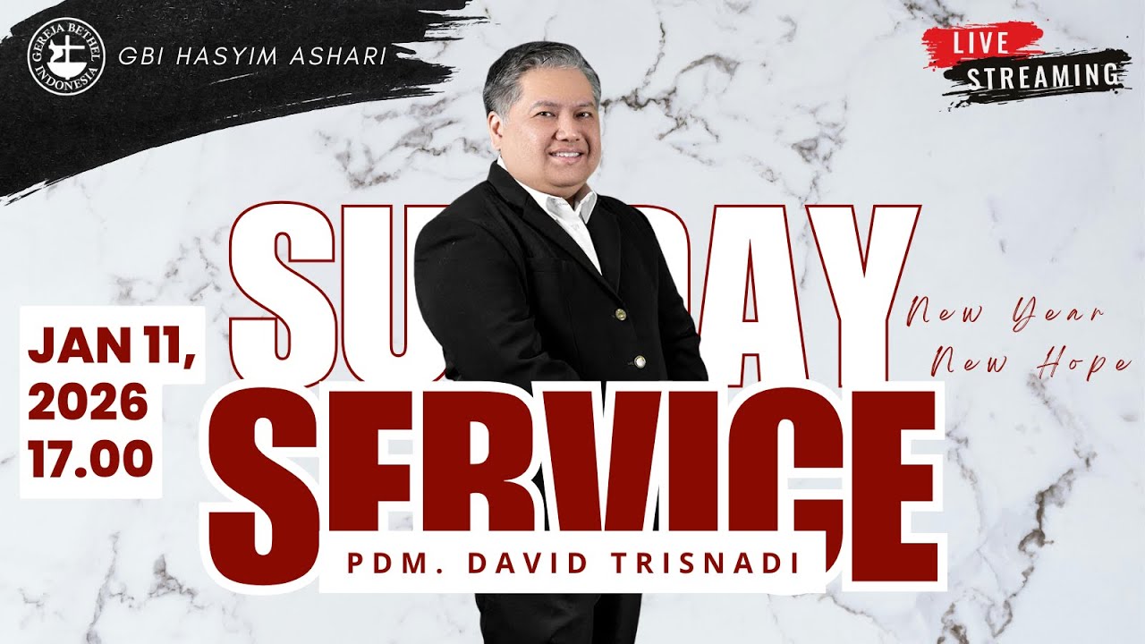 Ibadah Raya | Pdm. David Trisnadi | 11 Januari 2026