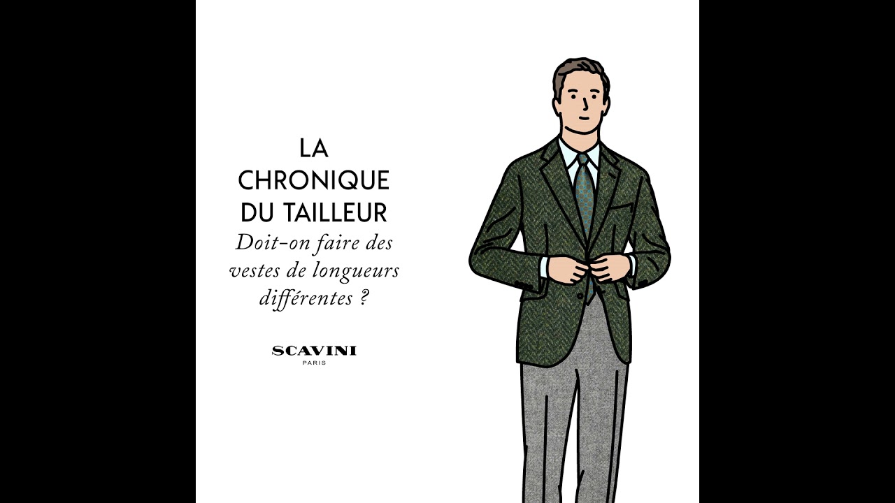 Doit-on faire des vestes de longueurs différentes ?