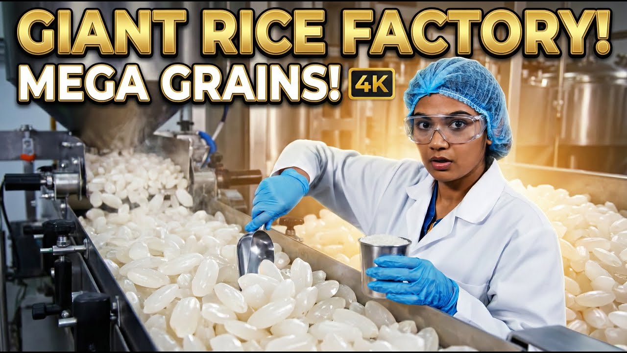 Rice Production Process in Factory | How Rice Is Made From Farm to Store