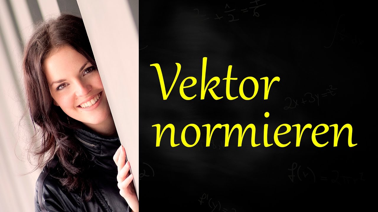 Vektor normieren (Normalenvektor Einheitsvektor)