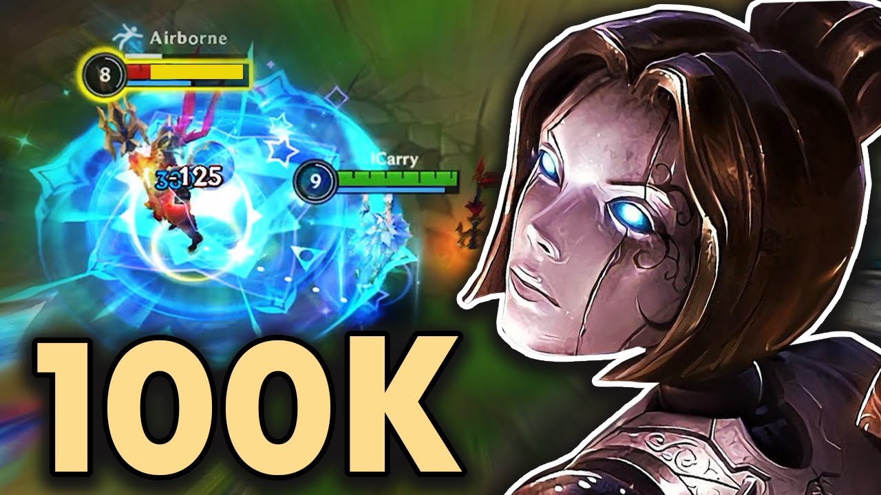 Wild Rift Orianna is OP 100k damage Dealt | Hard Carry Gameplay