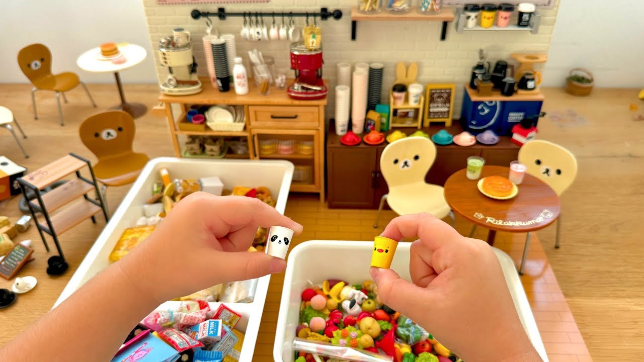 🌟If you can't sleep watch this🌟 ASMR 🎧🌟 #miniature #asmr #rement