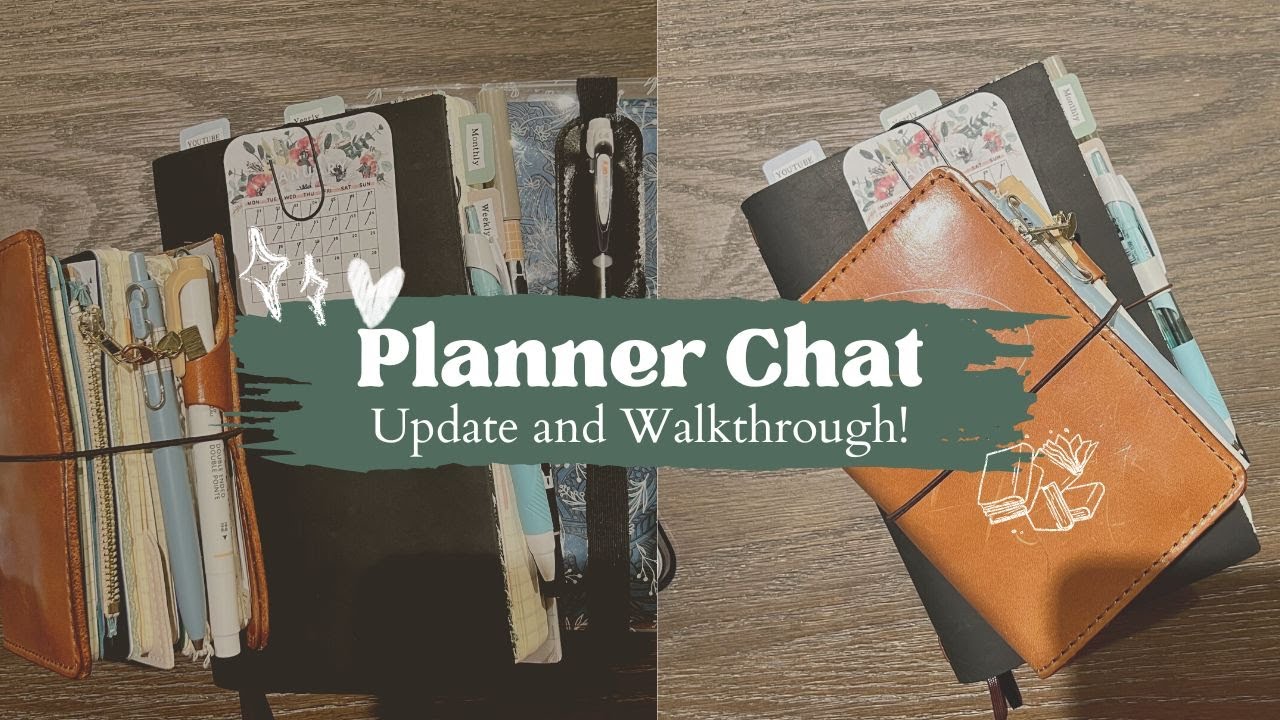 Planner Chat | Pocket+ TN | Commit30 | Chic Sparrow #plannersetup