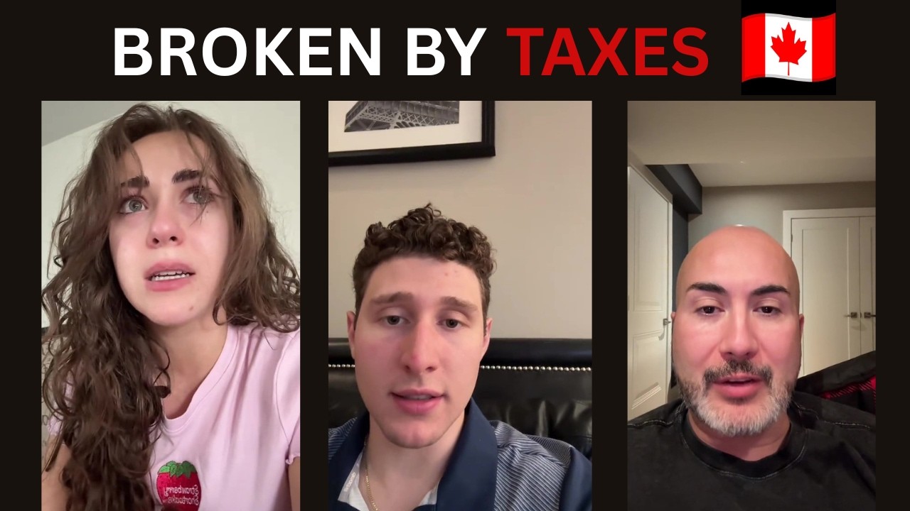 Canadian's Are Broken now By their High Pay Taxes.