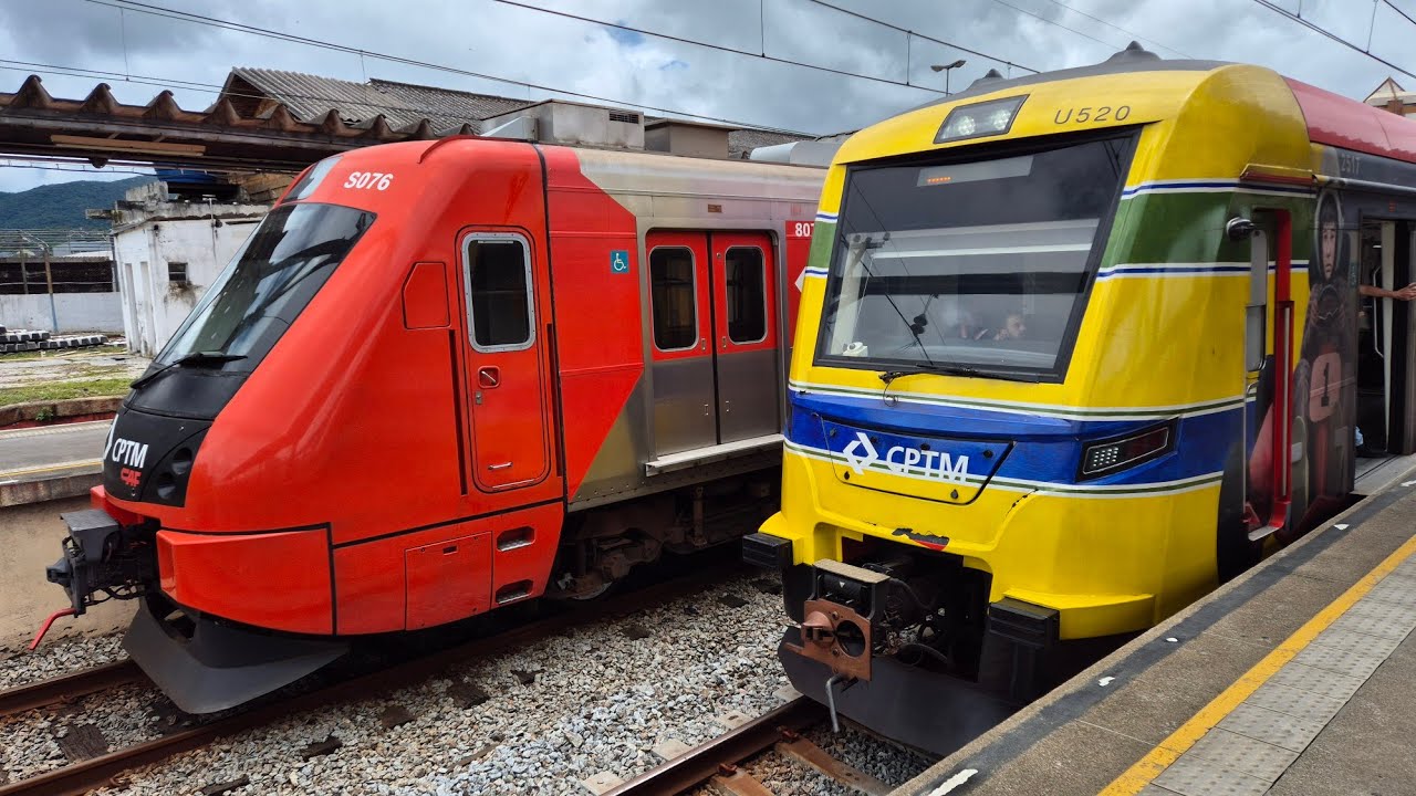 Viagem no U520 (Série 2500) entre Braz Cubas e Suzano | Linha 11 – Coral | SP