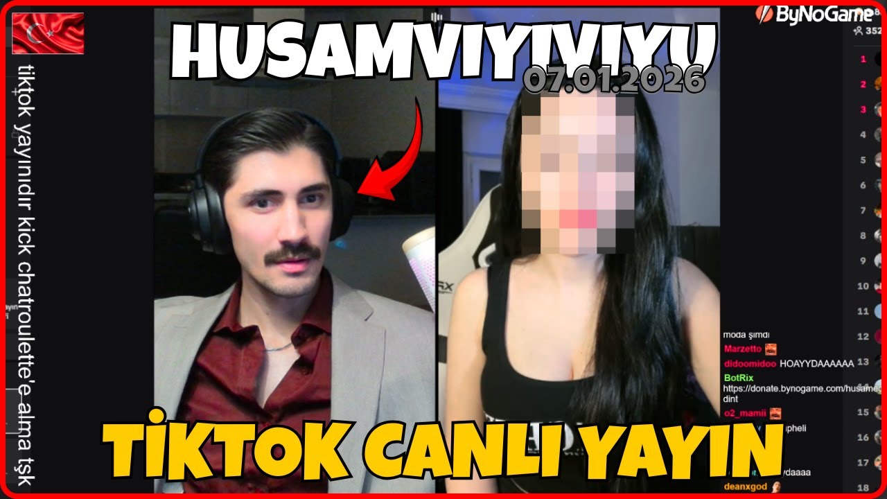 Husamviyuviyu TİKTOK CANLI YAYINI | 07/01/2026