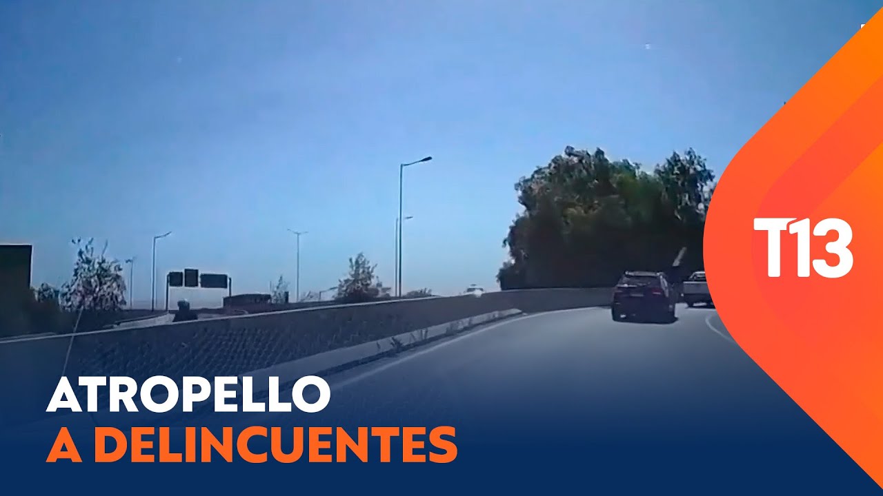 Conductor atropelló a delincuente en intento de encerrona en Quilicura