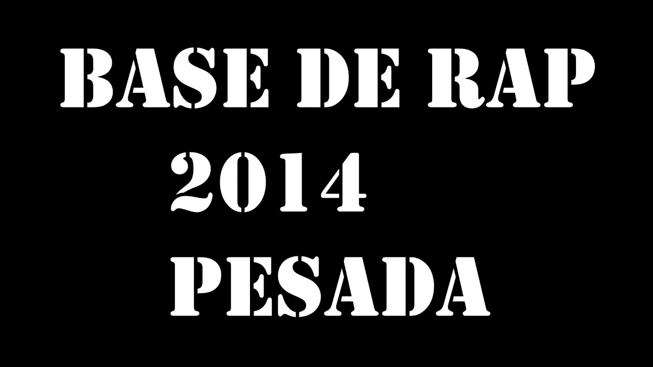Base do rap pesada pra improviso