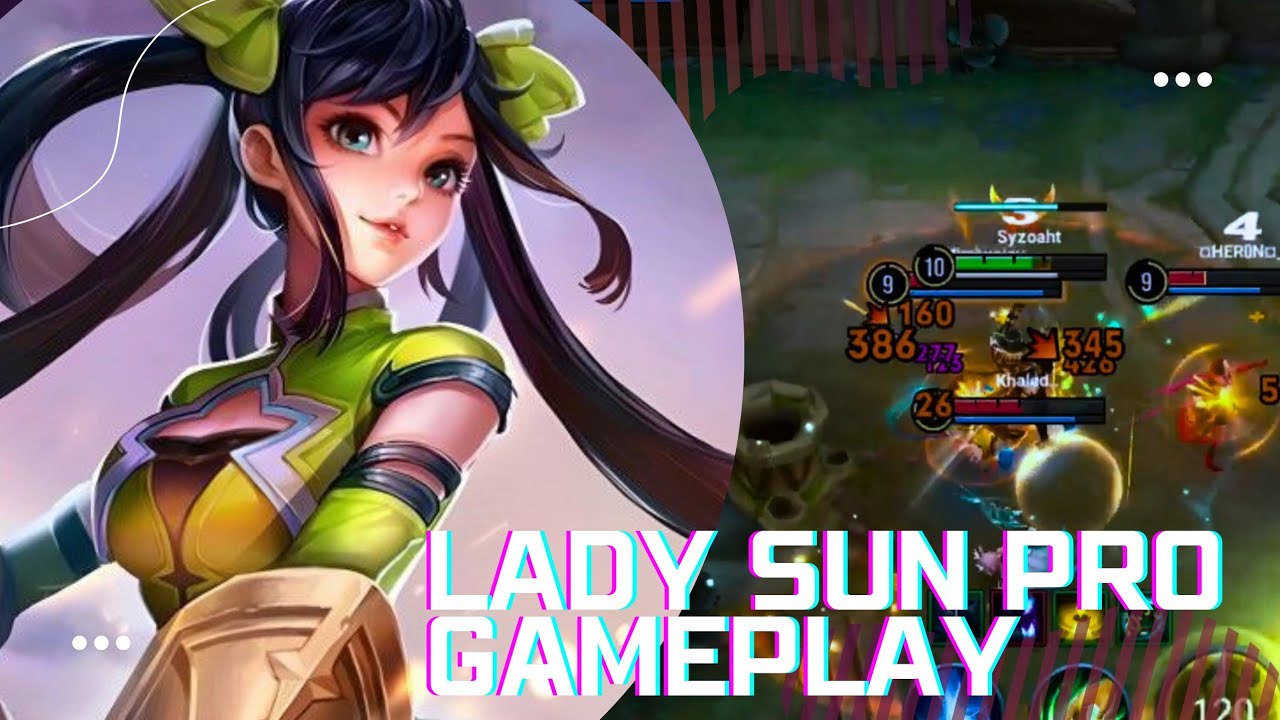 Honor of Kings : Lady Sun (Cannon Belle) Pro Gameplay | - Pro Build | - HoK Gameplay